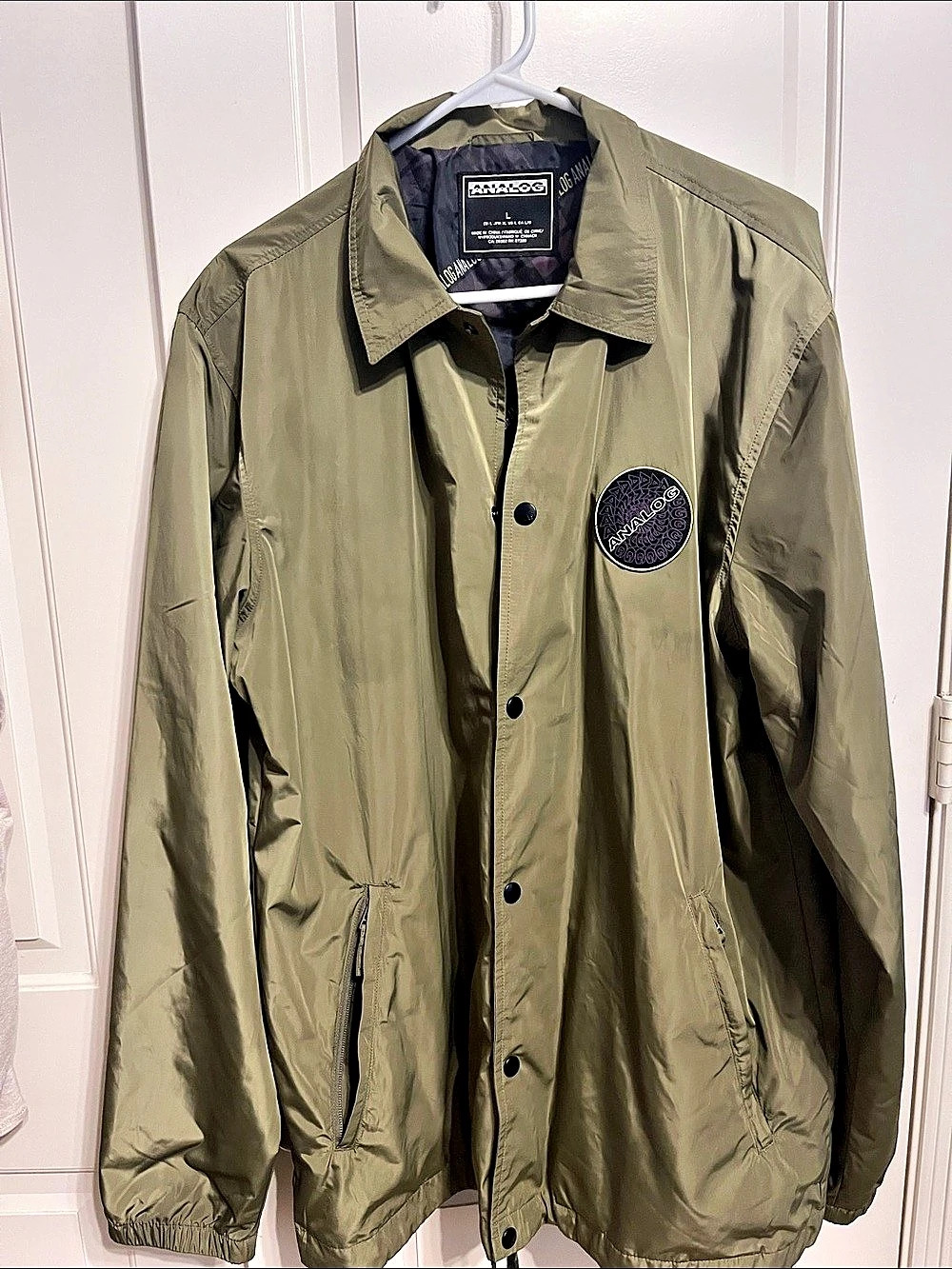 Men’s Analog Lightweight Green Jacket